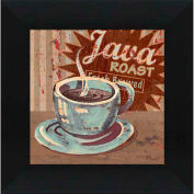 Crystal Art Gallery - Coffee Brew 2 - 16"W x 16"H, Straight Fit Framed