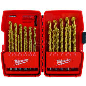 Milwaukee® 48-89-0012 Thunderbolt® 1/16"-1/2" 29Pc. Titanium Coated Drill Bit Set