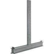 Global Industrial™ Double Side Cantilever Upright, série 106"Dx168"H,3000-5000, vendu par chaque