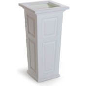 Mayne® Nantucket 32" Tall Planter, White