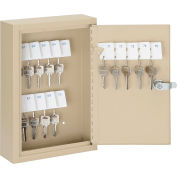 Global Industrial™ Key Cabinet - 30 Clés, Sable