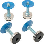 Global Industrial™ Height Adjusting Swivel Glides for Modular Drawer Cab, Prix Par 4 Pièces