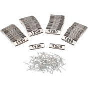 Global Industrial™ Locker Number Plate Kit, numéroté 1100-1299, 200/Pack