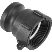Global Industrial™ Polypropylene 2" Female NPS Pipe Thread x 2" Part A Camlock Adaptateur