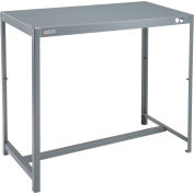 Global Industrial Deluxe Machine Table, 12 Gauge Welded Top, 48"W x 24"D x 42"H