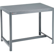 Global Industrial™ Standard Machine Table, 14 Gauge Welded Top, 36"W x 24"D x 30"H
