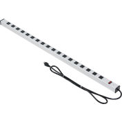 Global Industrial™ Power Strip, 18 points de vente, 15A, 48"L, 6' Cord