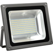 Global Industrial™ LED Flood Light, 100W, 10000 Lumens, 5000K, w/Mounting Bracket