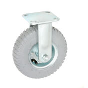 Global Industrial™ Rigid Plate Caster 8" Full Pneumatic Wheel 300 lb. Capacité
