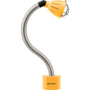 Global Industrial Gooseneck LED Dock Light w/ 27" Stainless Steel Arm, 38W, 10' Cord