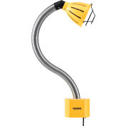 Global Industrial™ Gooseneck LED Dock Light avec bras en acier inoxydable de 27 pouces, 38W, cordon de 10'