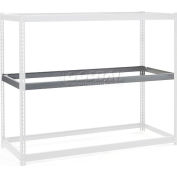 Global Industrial™ Niveau supplémentaire pour wide Span Rack 48"Wx48"D No Deck 1200 Lb Capacity, Gray
