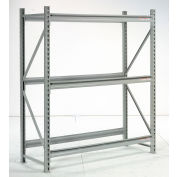 Global Industrial 3 Level, Extra HD Bulk Storage Rack, No Deck, Starter, 60"W x 18"D x 72"H