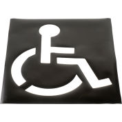 Global Industrial™ Handicapped Parking Lot Stencil