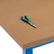 Global Industrial Workbench Top, Shop Top Square Edge, 72"W x 30"D x 1-1/2" Thick