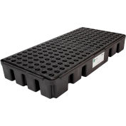ENPAC® Black Diamond 2 Drum Spillpallet 5117-BD with No Drain - Low Profile - 1000 Lb. Cap.