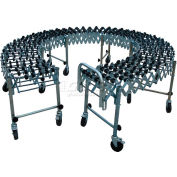 NestaFlex® 22614024-P convoyeur Flexible polymère Skate roues 226 lb/pi.