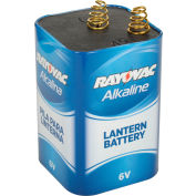 Rayovac® 806 6V printemps Terminal D alcaline pile lanterne, qté par paquet : 6