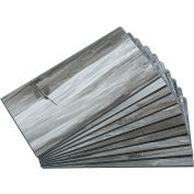 Palisade 23,2"L x 11,1"W Carreaux muraux de vinyle, Granit du Prado, 10 Pack
