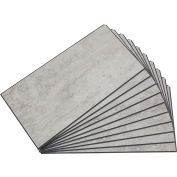 Palisade 23,2"L x 11,1"W Carreaux muraux de vinyle, Rafale de vent, 10 Pack