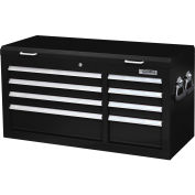 Global Industrial™ 41-3/8" x 17-15/16" x 22-1/4" 8 Drawer Black Tool Chest