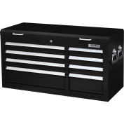 Global Industrial 41-3/8" x 17-15/16" x 22-1/4" 8 Drawer Black Tool Chest