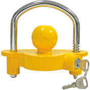 Reese Towpower Universal Coupler Lock, Fits 1-7/8 ", 2", et 2-5/16" Couplers, Jaune - 55003