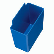 Little Bin QBC111 Pour bacs d'empilage en plastique - 1-3/4 x 3-1/4 x 3 Bleu, qté par paquet : 48