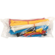 Global Industrial™ Assortiment de câbles Zip Tie Pack - 375 Pack