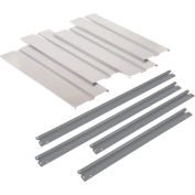 Global Industrial™ Additional Level For 48"W x 24"D High Capacity Rack Steel Deck - Gray