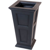 Mayne® Fairfield 28" Tall Planter, Black
