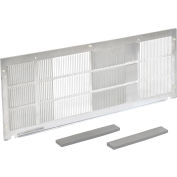 Global Industrial™ grille en aluminium pour climatiseurs terminaux emballés