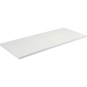 Global Industrial Workbench Top, Plastic Laminate Safety Edge, 48"W x 36"D x 1-5/8" Thick