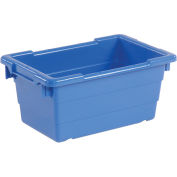 Quantique Croix pile Nest cuve TUB1711-8-17-1/4 x 11 x 8 bleu, qté par paquet : 6