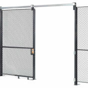 Global Industrial™ Wire Mesh Sliding Gate - 8x6