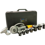 Global Industrial Portable Pipe Threading Machine, 1/2" - 2" Capacity