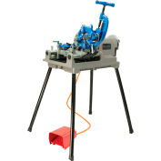 Global Industrial Electric Pipe Threading Machine w/ Automatic Die Head, 1/2" - 2" Capacity