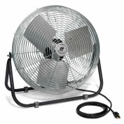 Ventilateur de sol industriel TPI 24 », 2 100 CFM, 1/8 HP