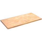 Global Industrial™ Workbench Top, Maple Butcher Block Square Edge, 48"W x 36"D x 1-3/4" Thick