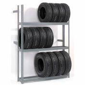 Global Industrial™ 4 Tier Single Entry Tire Rack 60"W x 18"D x 120"H