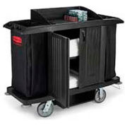 Rubbermaid® chariot de ménage pleine grandeur avec portes 6191
