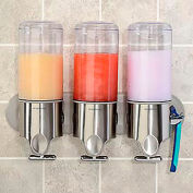 simplehuman® Triple Wall Mount Soap Pumps BT1029