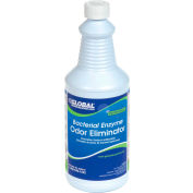 Global Industrial™ Bacterial Enzyme Odor Eliminator, Bouteille de 1 quarts, 6/Caisse