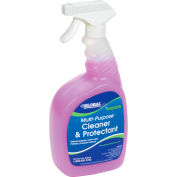 Global Industrial Multi-Purpose Cleaner/Protectant, 32 oz. Bottle, 6/Case - Pkg Qty 6