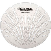 Global Industrial™ Urinal Screen - Melon 10 écrans/caisse