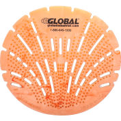 Global Industrial Urinal Screen - Citrus 10 Screens/Case