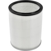 Global Industrial™ filtre à cartouche pour aspirateurs humides / secs de 16 gallons