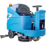 Global Industrial™ Auto Walk-Behind Floor Scrubber, 20" Cleaning Path ...