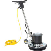 Global Industrial Low Speed Floor Machine, 17" Cleaning Path