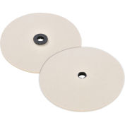 Global Industrial™ Replacement Felt Pads for Mini Floor Scrubber, 2 Pack